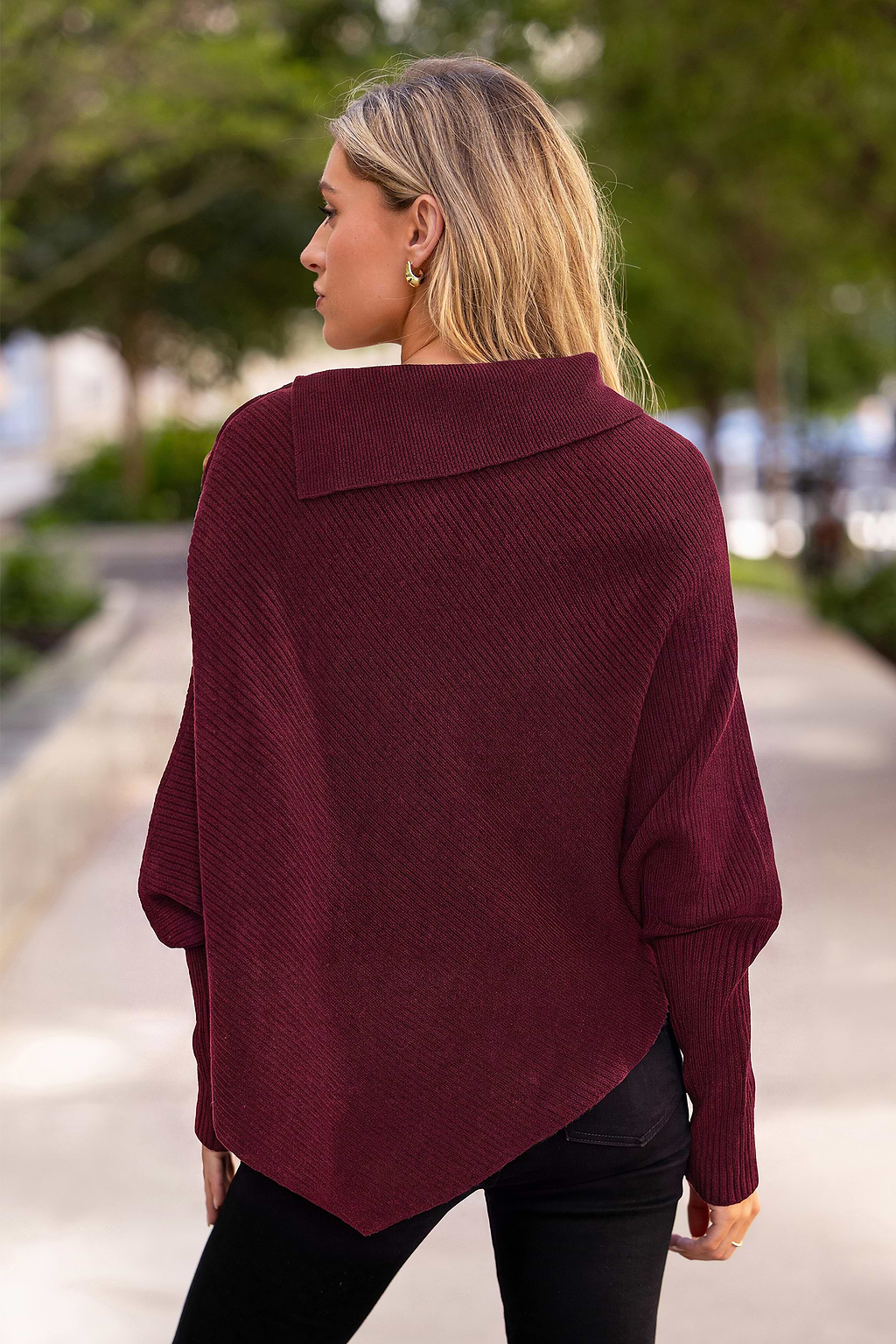In Transition Red Sweater