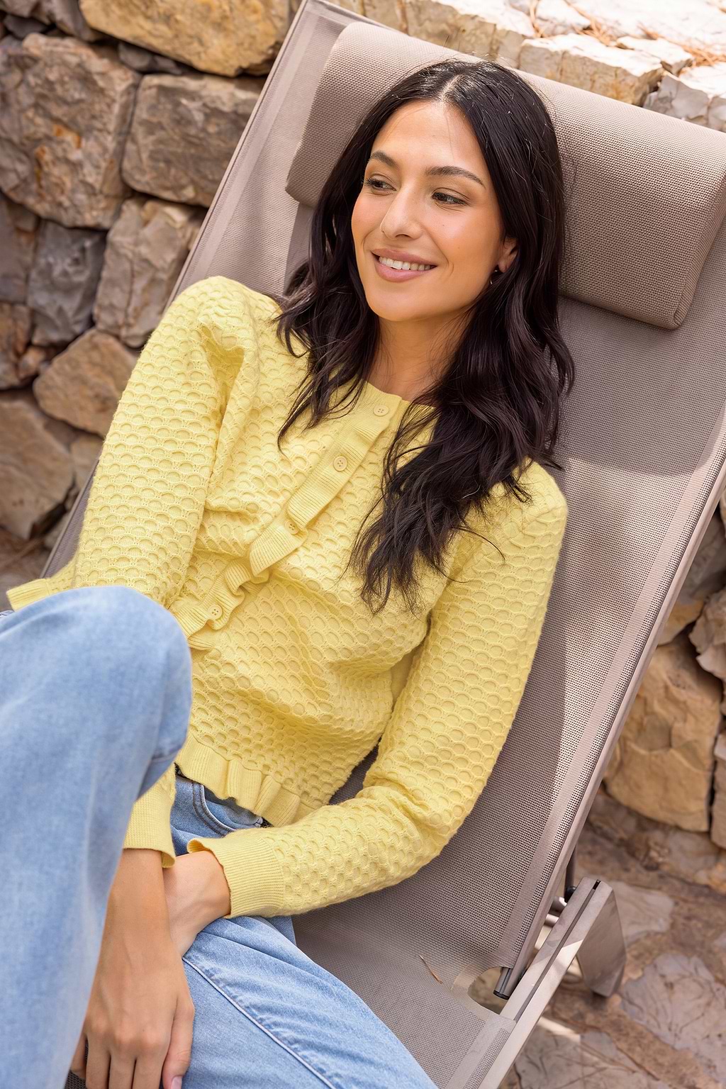 Dandelion Yellow Cardigan