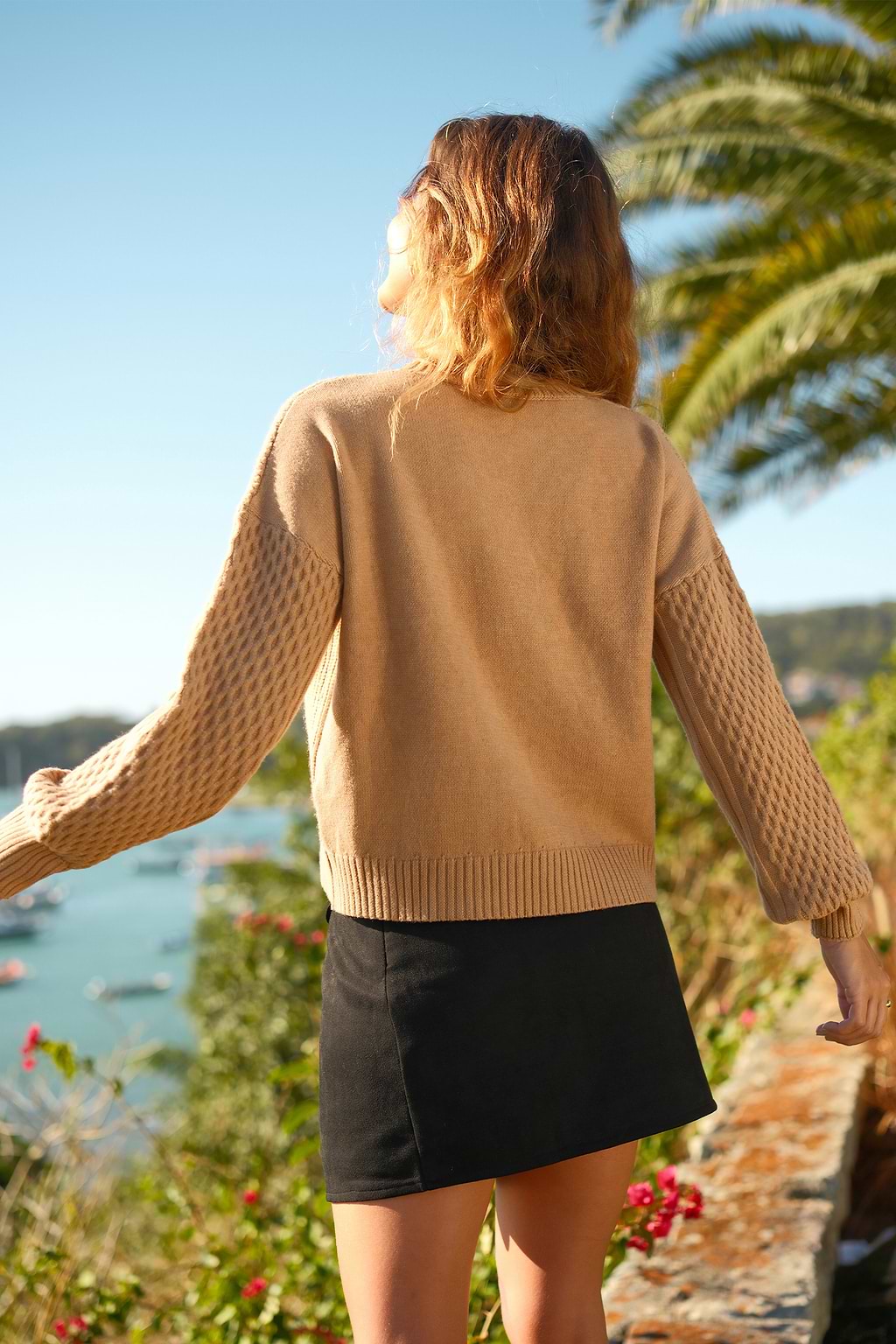 Maglione marrone scuro