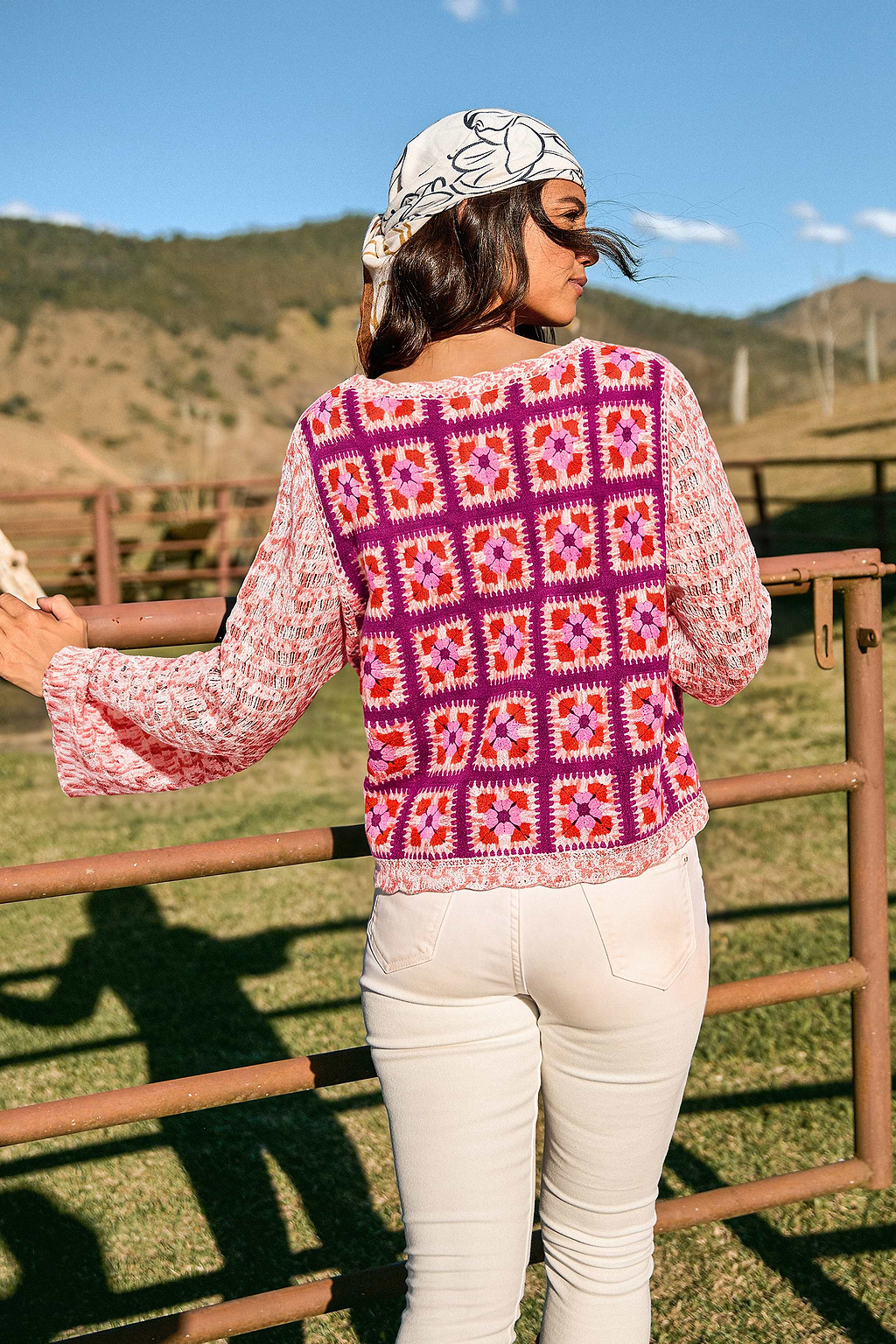 Piece By Piece Floral Cardigan