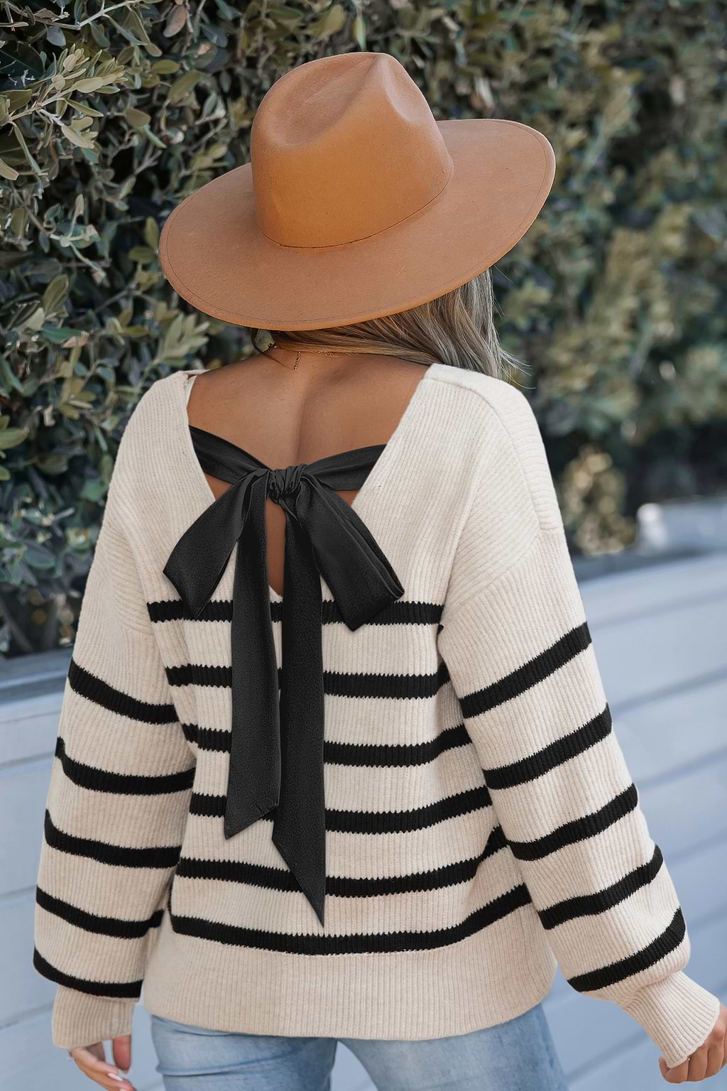 Little Comforts Striped Sweater