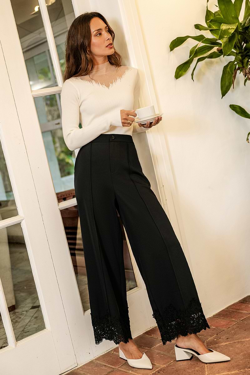 Eleganti pantaloni neri