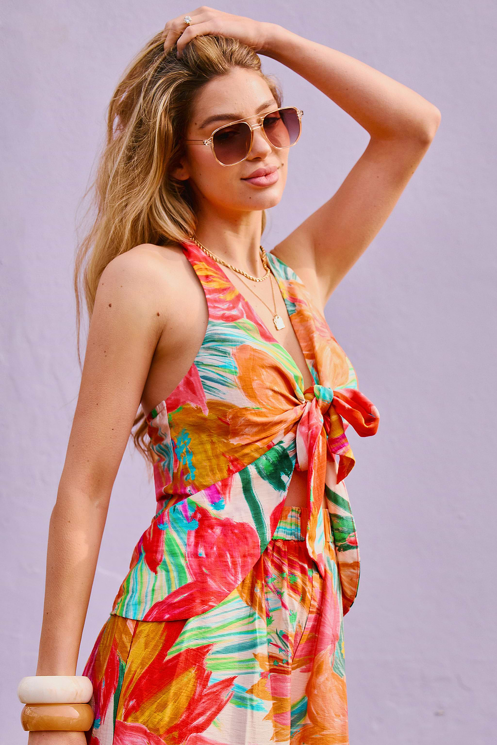 Bloom Naturally Floral Top