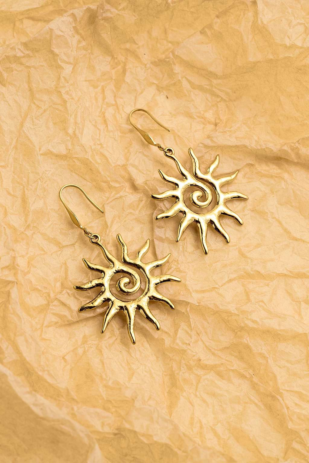 New Heights Gold-Tone Earrings