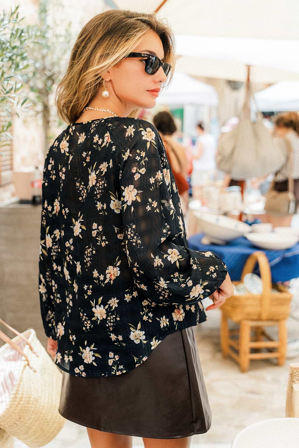 Fancy That Floral Blouse
