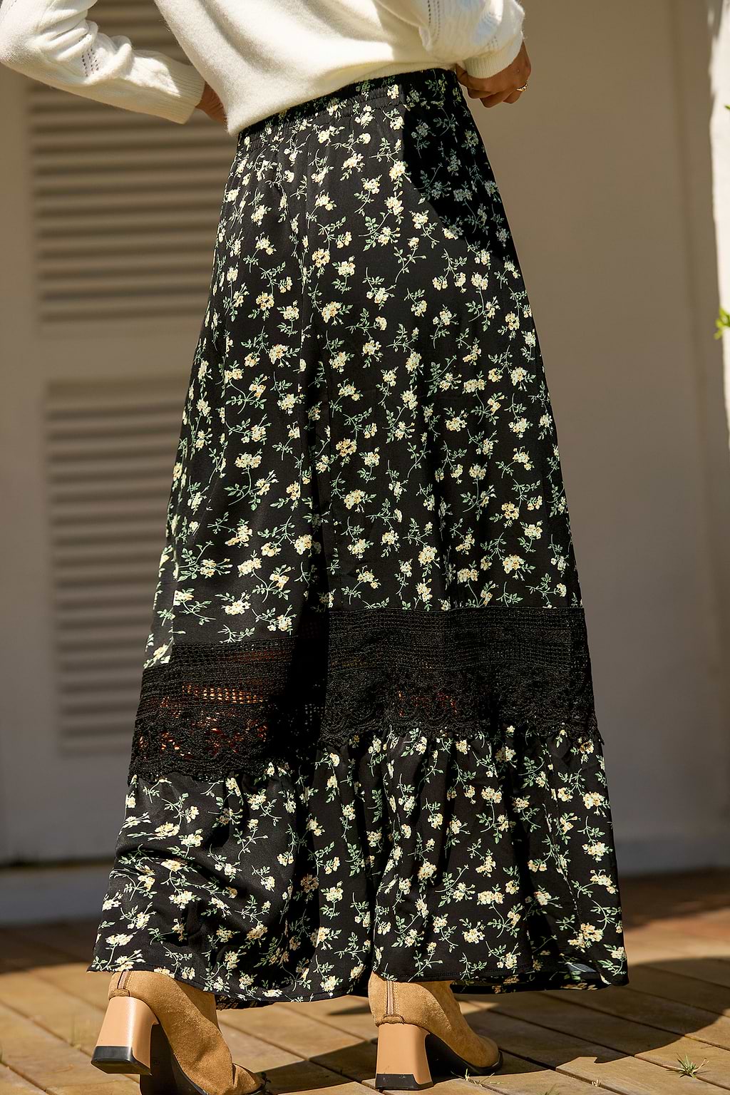Picked for You Floral Maxi Skirt