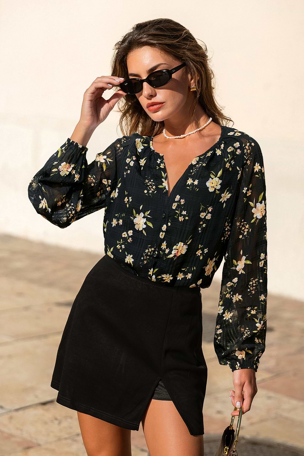 Fancy That Floral Blouse