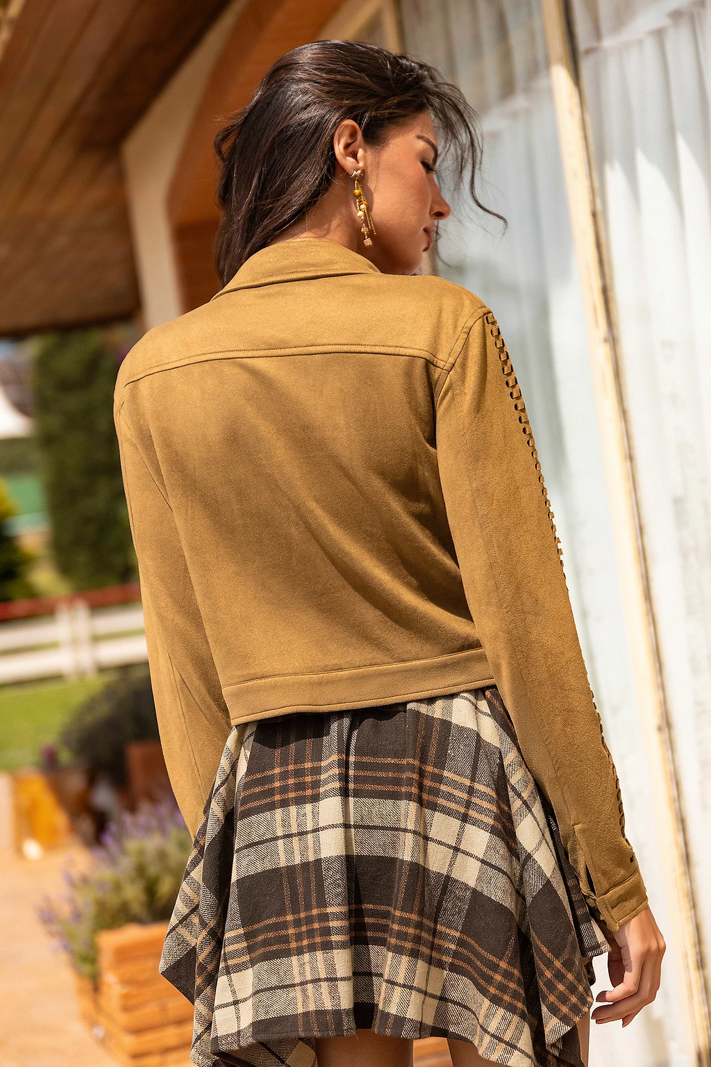 Wild One Faux Suede Jacket