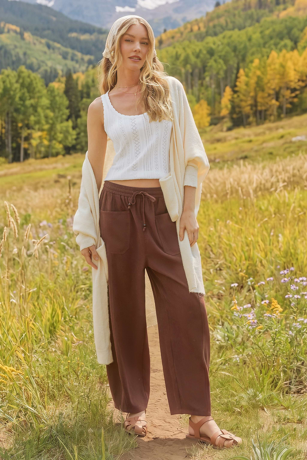 Cozy Season Brown Pants