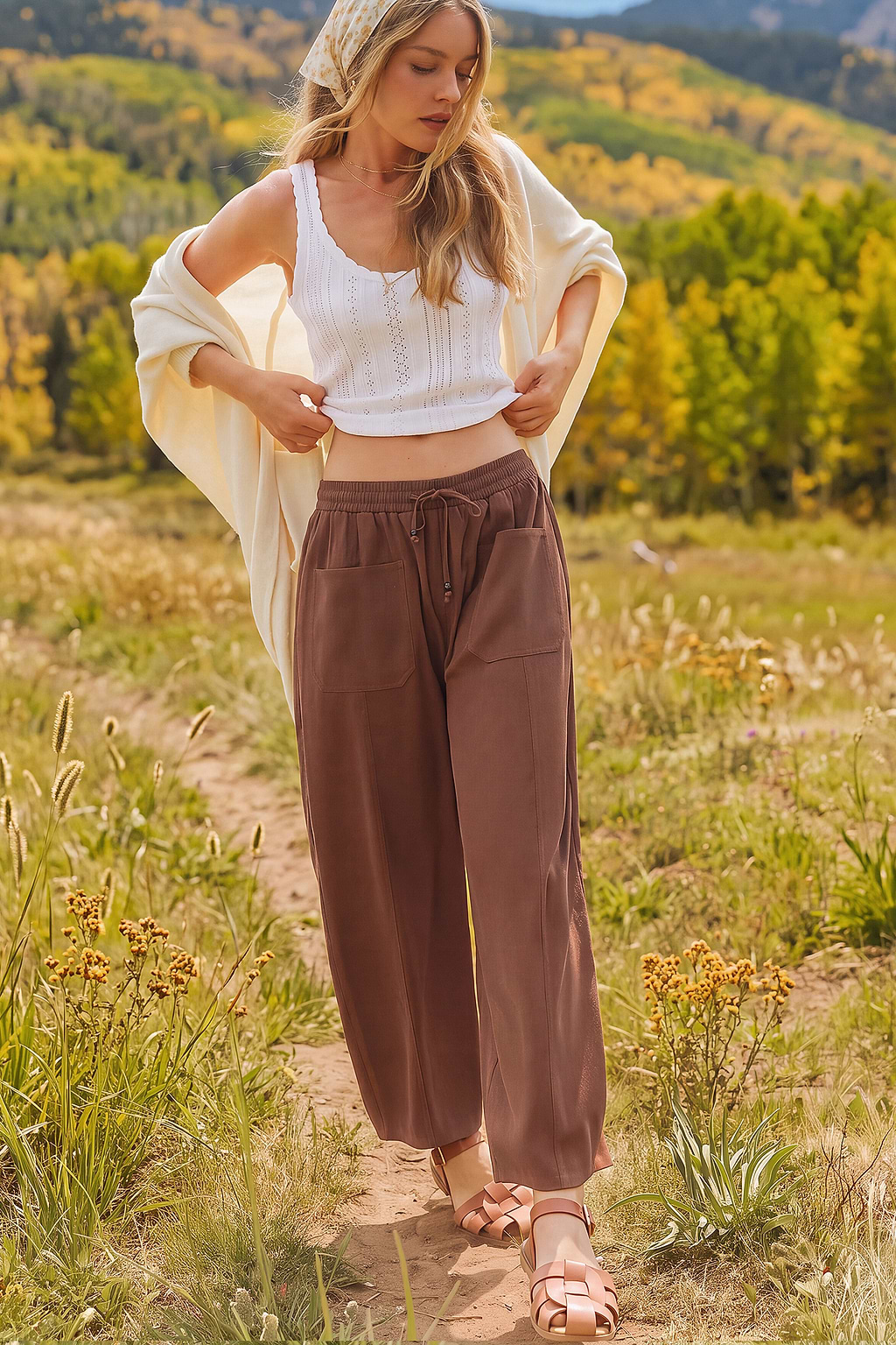 Cozy Season Brown Trousers