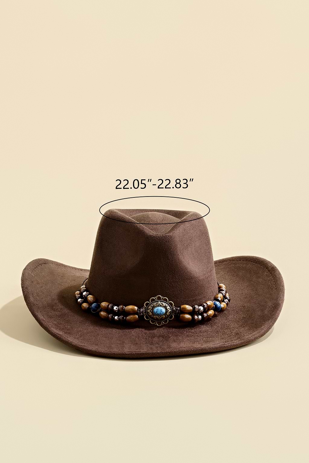 Western Belle Brown Hat