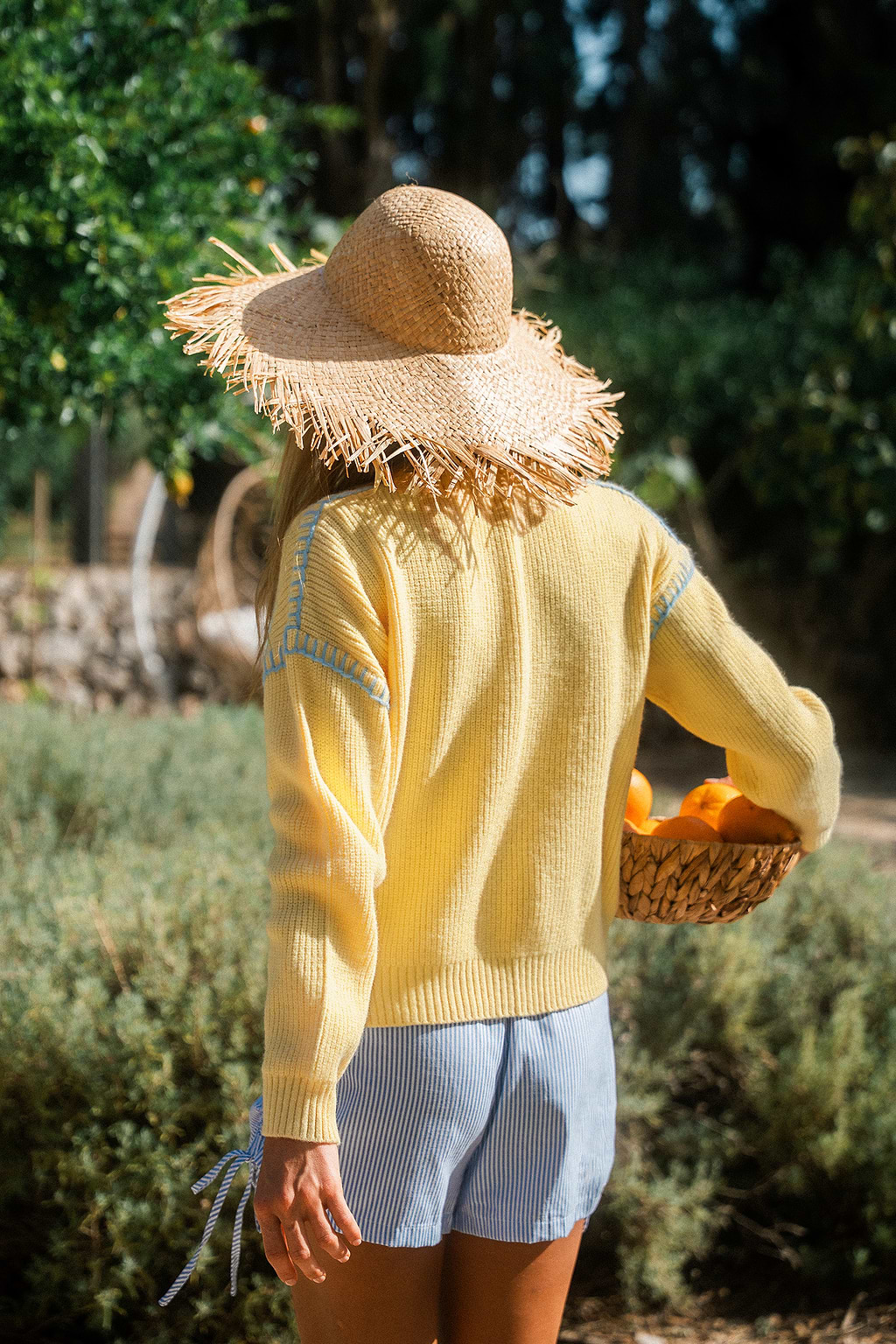 Sunflower Field Yellow Sweater