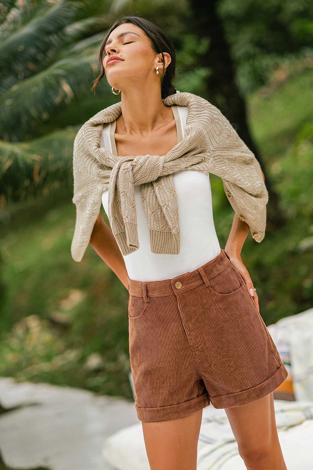 Vintage Soul Brown Shorts