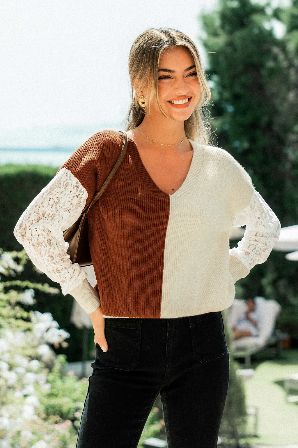 Different Strokes Colorblock Sweater