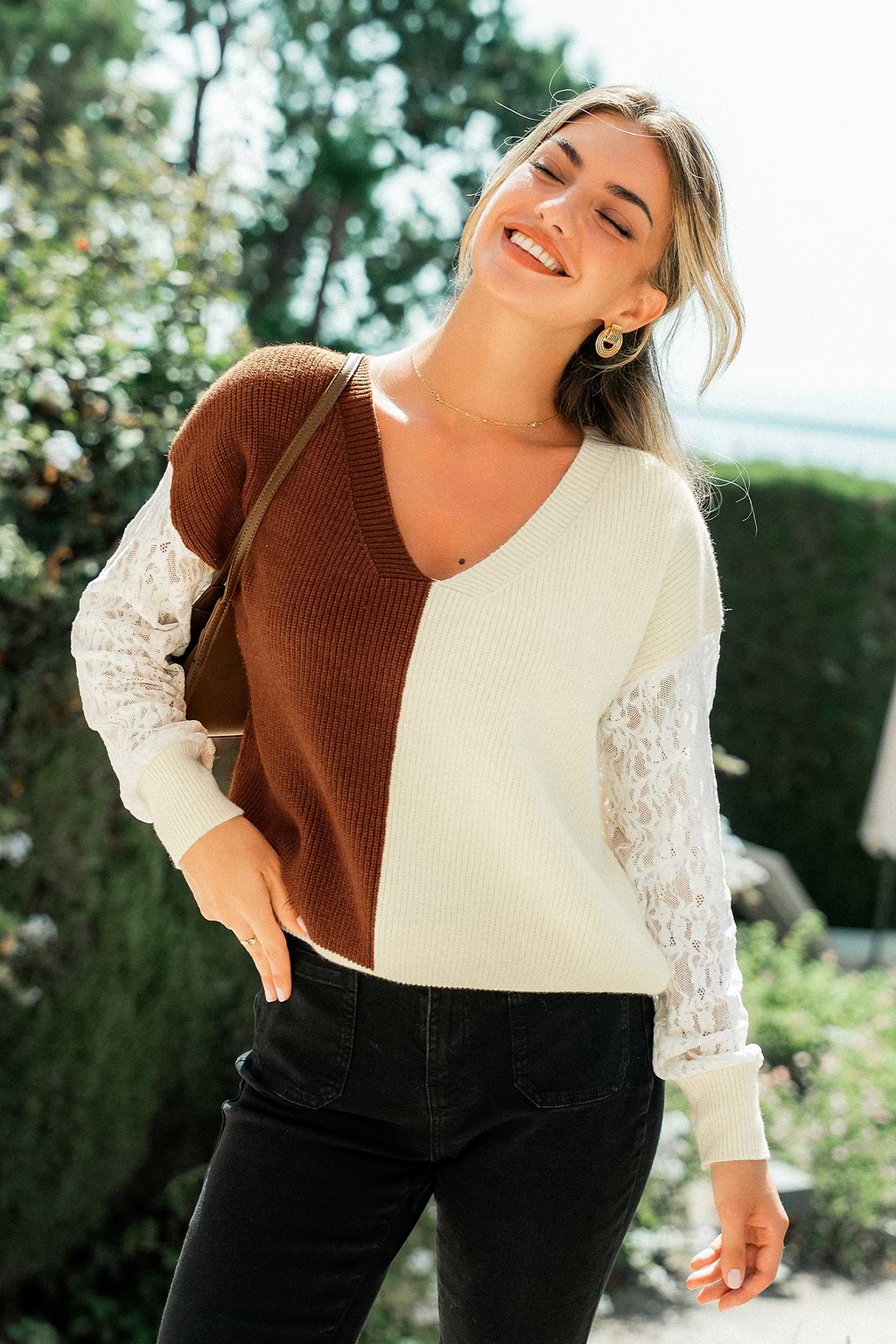 Different Strokes Colorblock Sweater