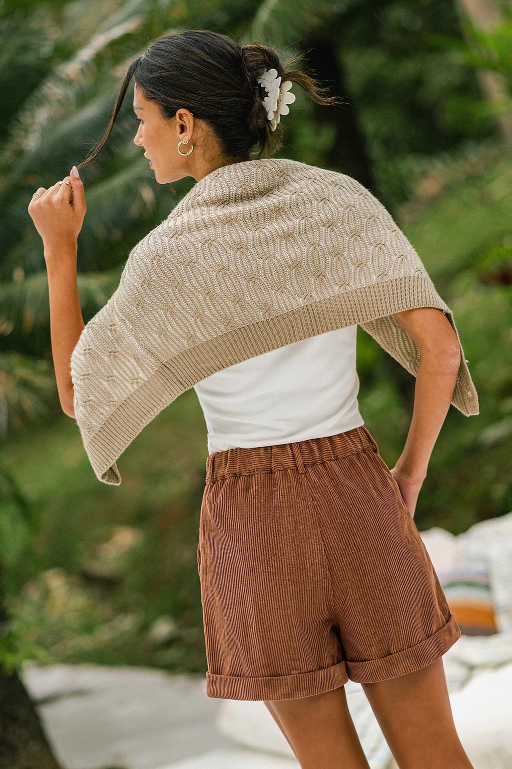 Pantaloncini marroni Vintage Soul