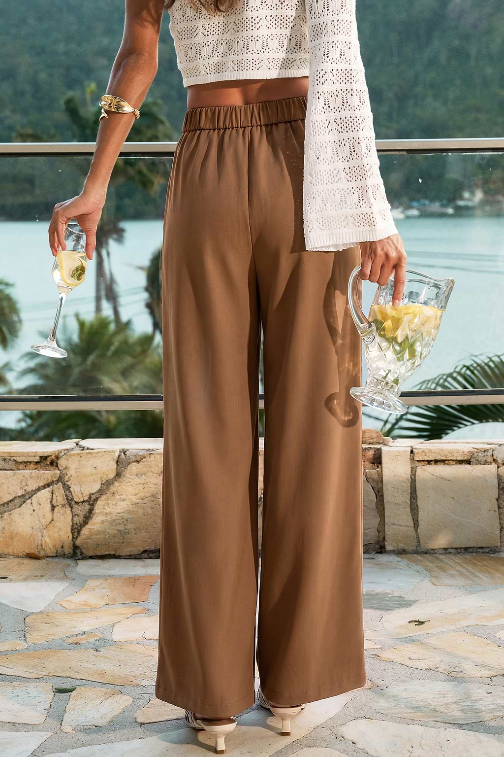 It Girl Energy Brown Pants