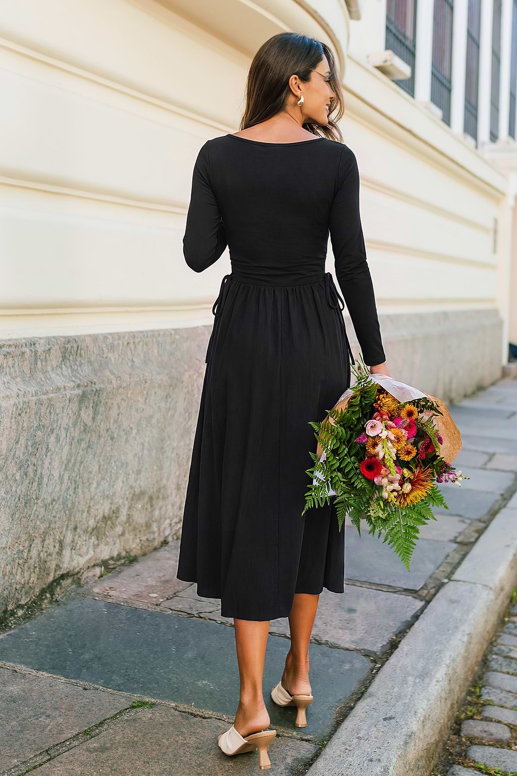 After Sundown Black Maxi Dress