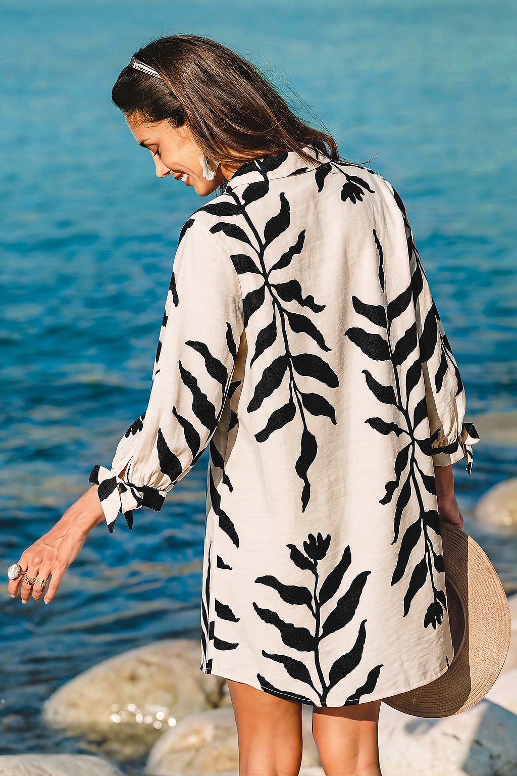 Sukienka mini Carpe Diem Tropical Cover-Up