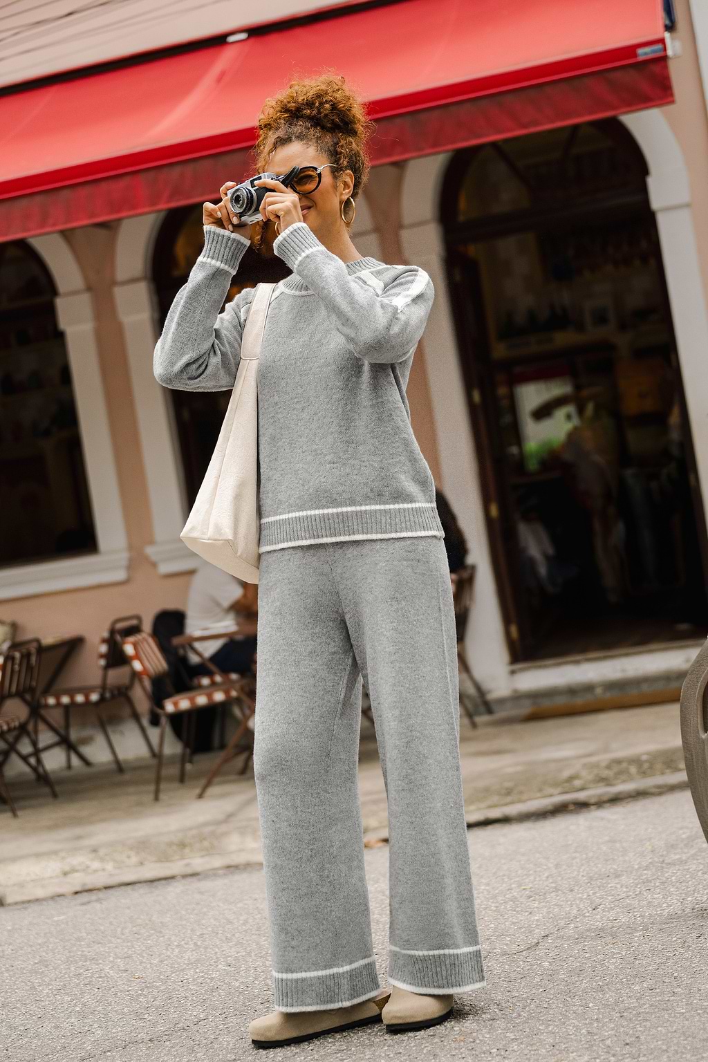 Maglione grigio Here & Now