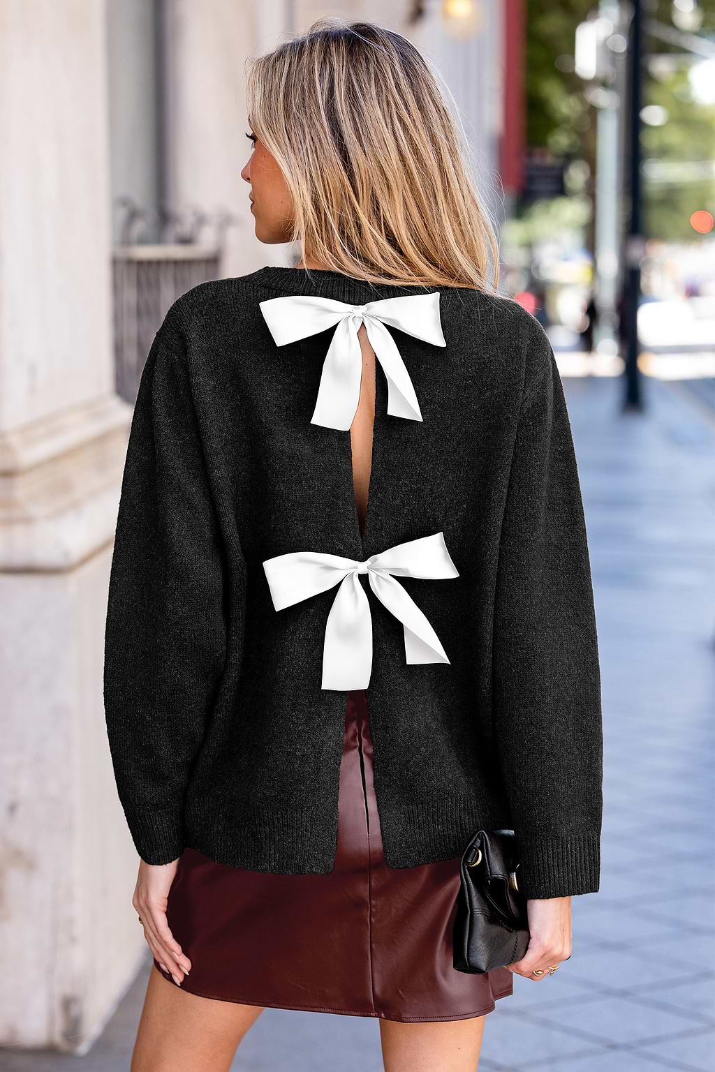 Cocoa Comfort Black Sweater