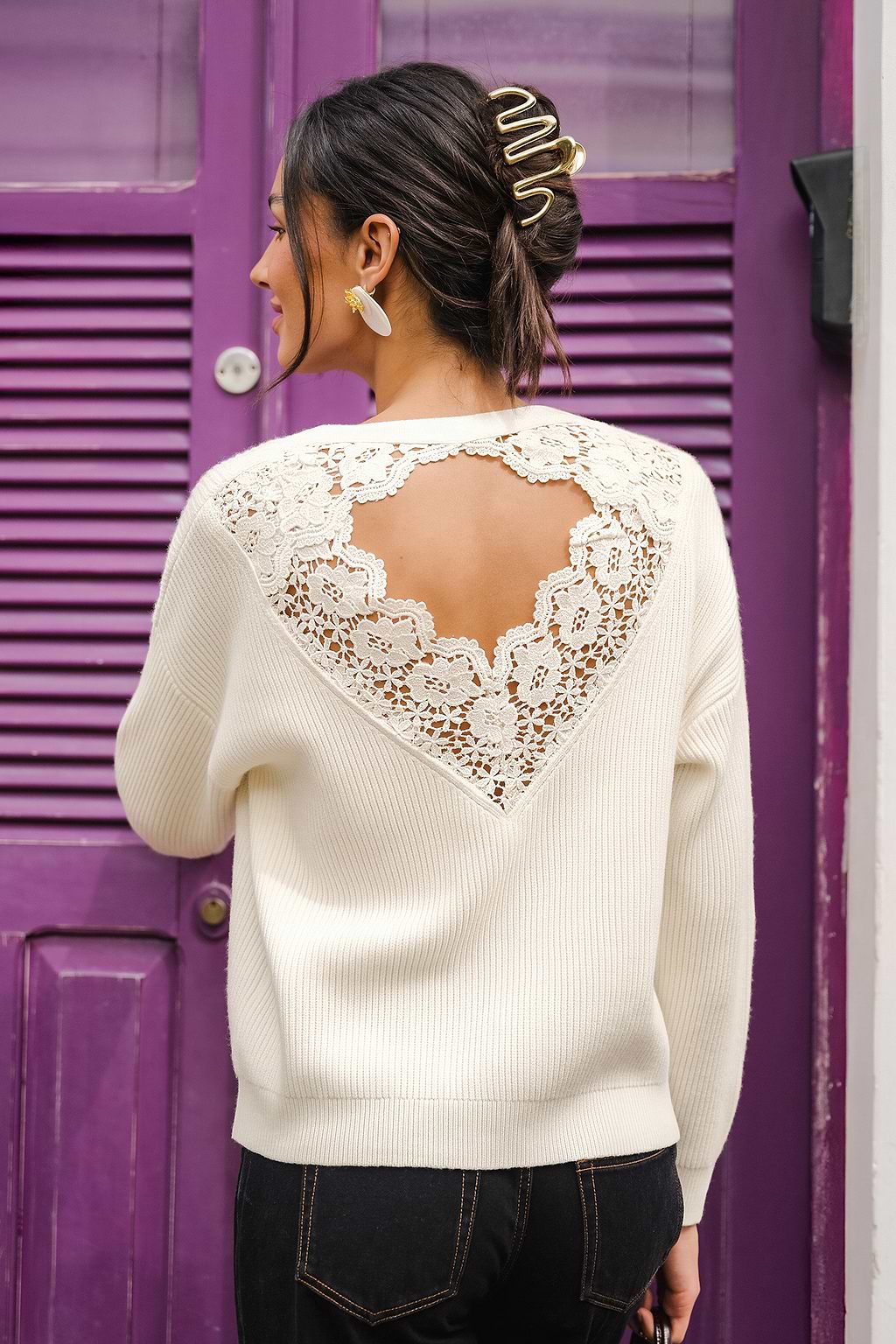 Apple of My Eye Beige Jumper