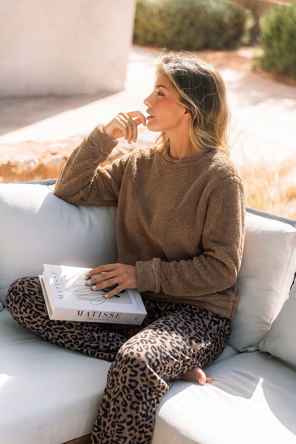 By Moonlight Leopard Pajama Set