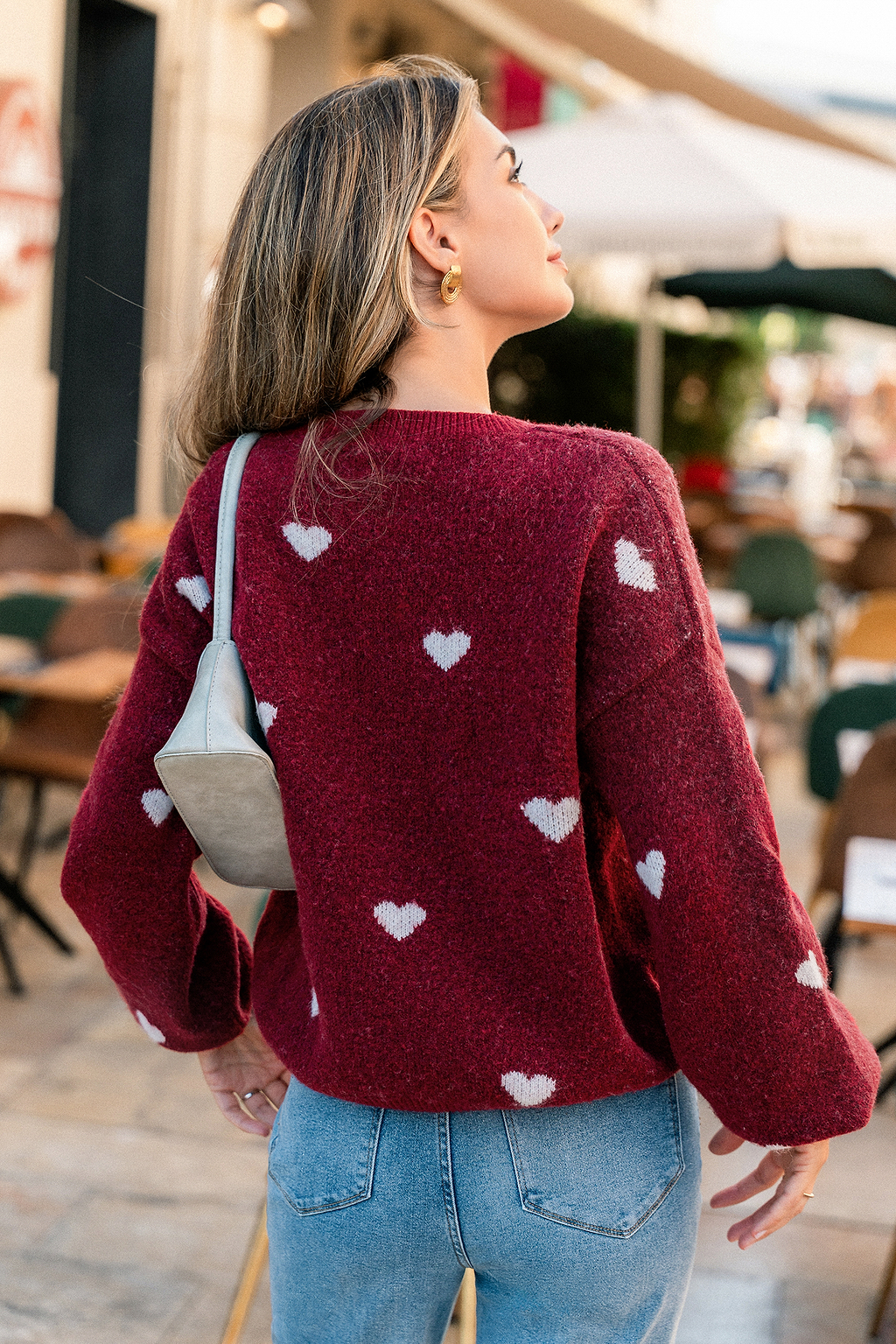 Skip a Beat Heart Sweater