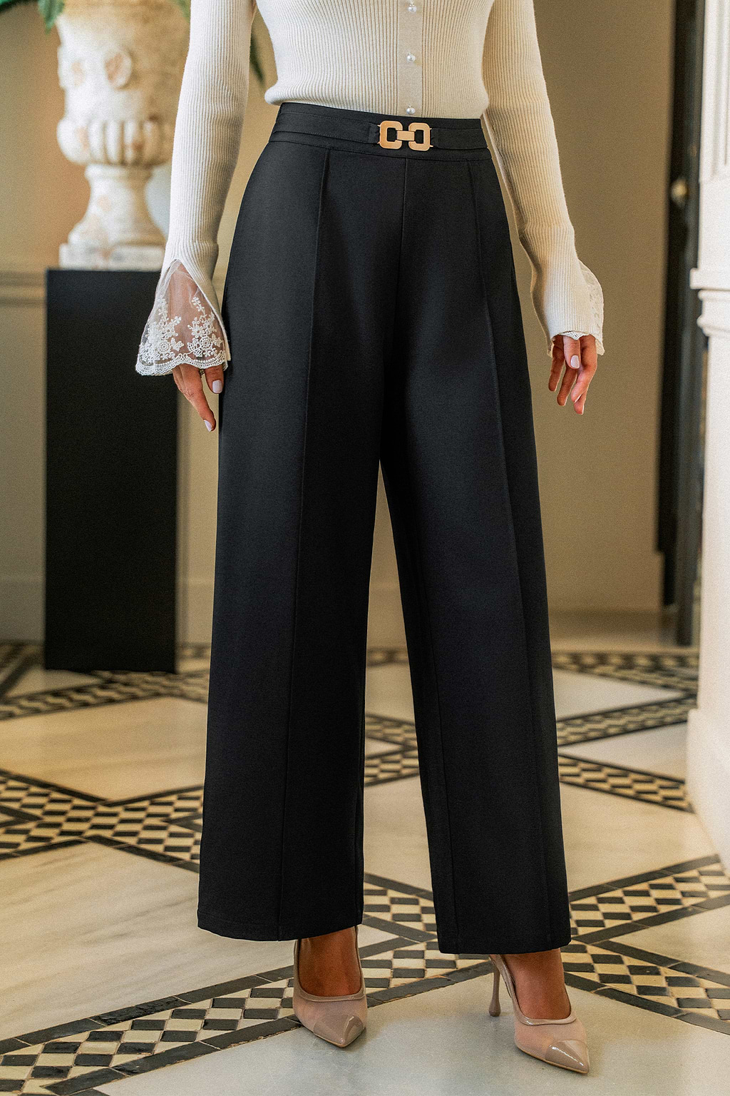 Case Closed Black Pants