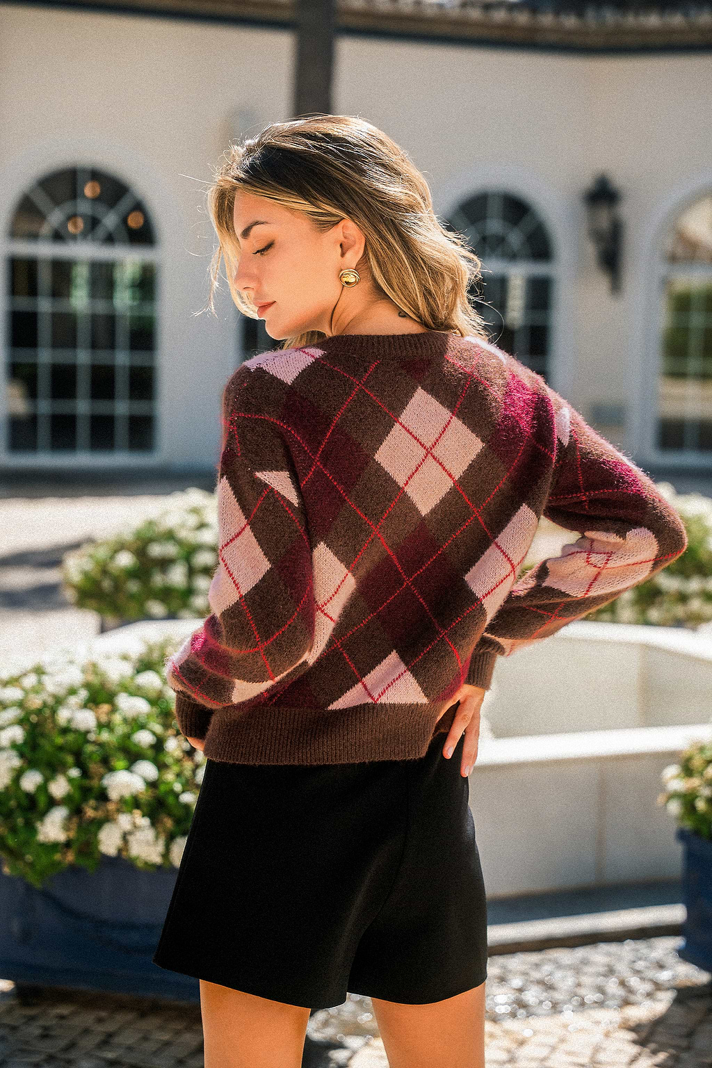 Przeczytaj pokój Argyle Cardigan