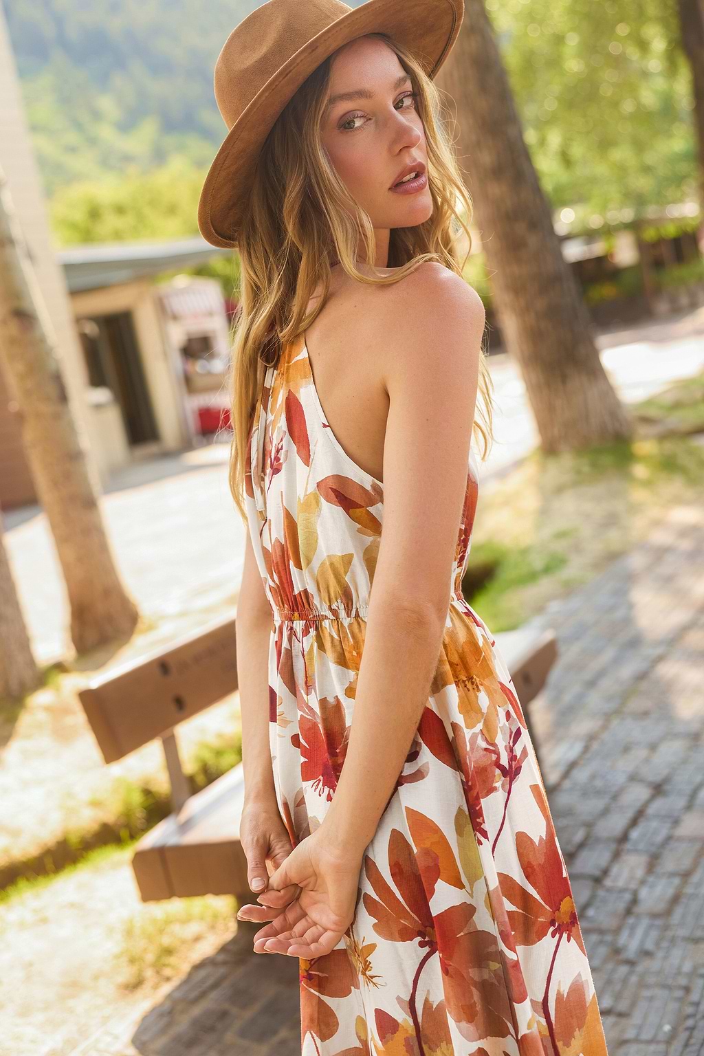 When in Colorado Floral Maxi Dress