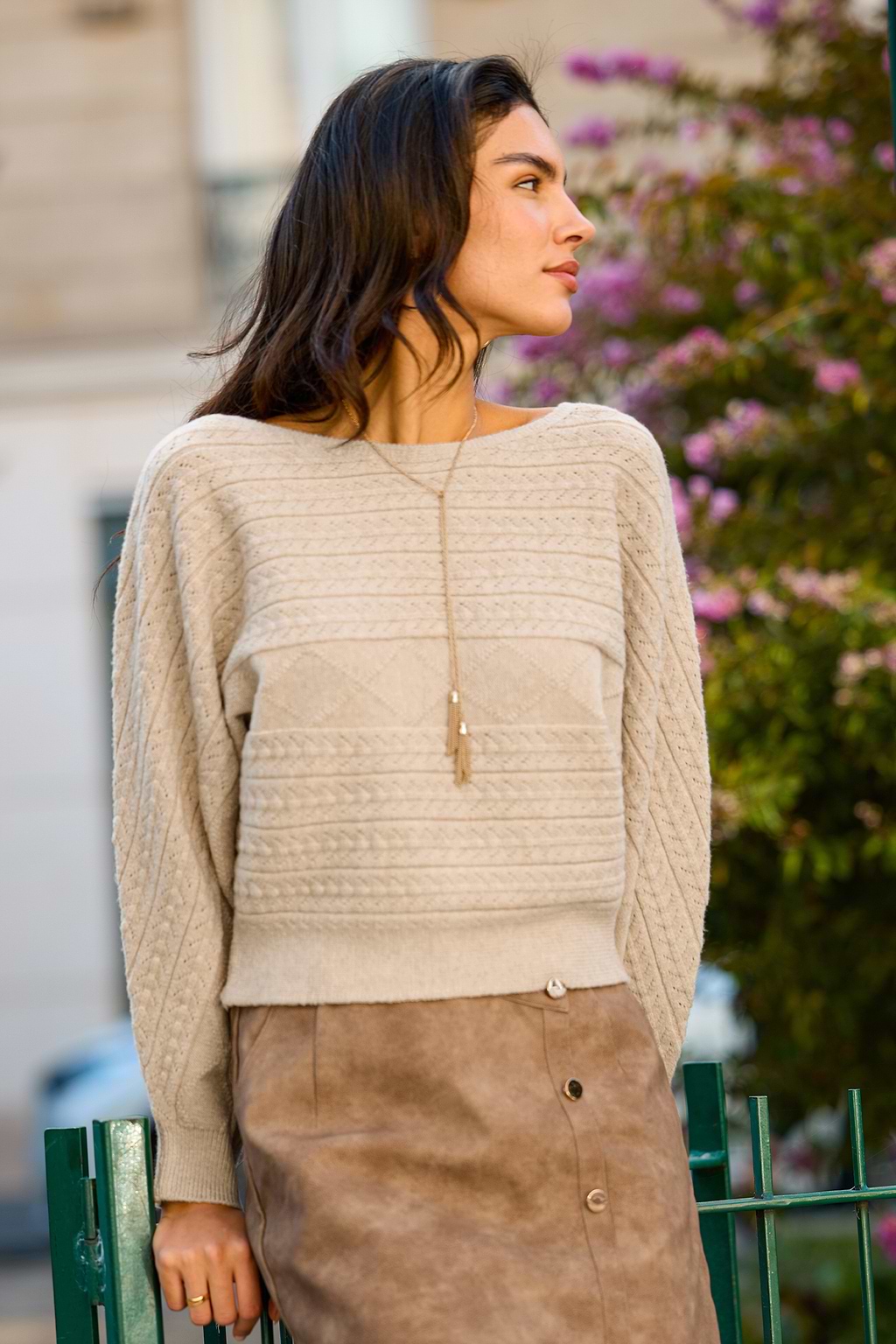 No Big Deal Khaki Sweater