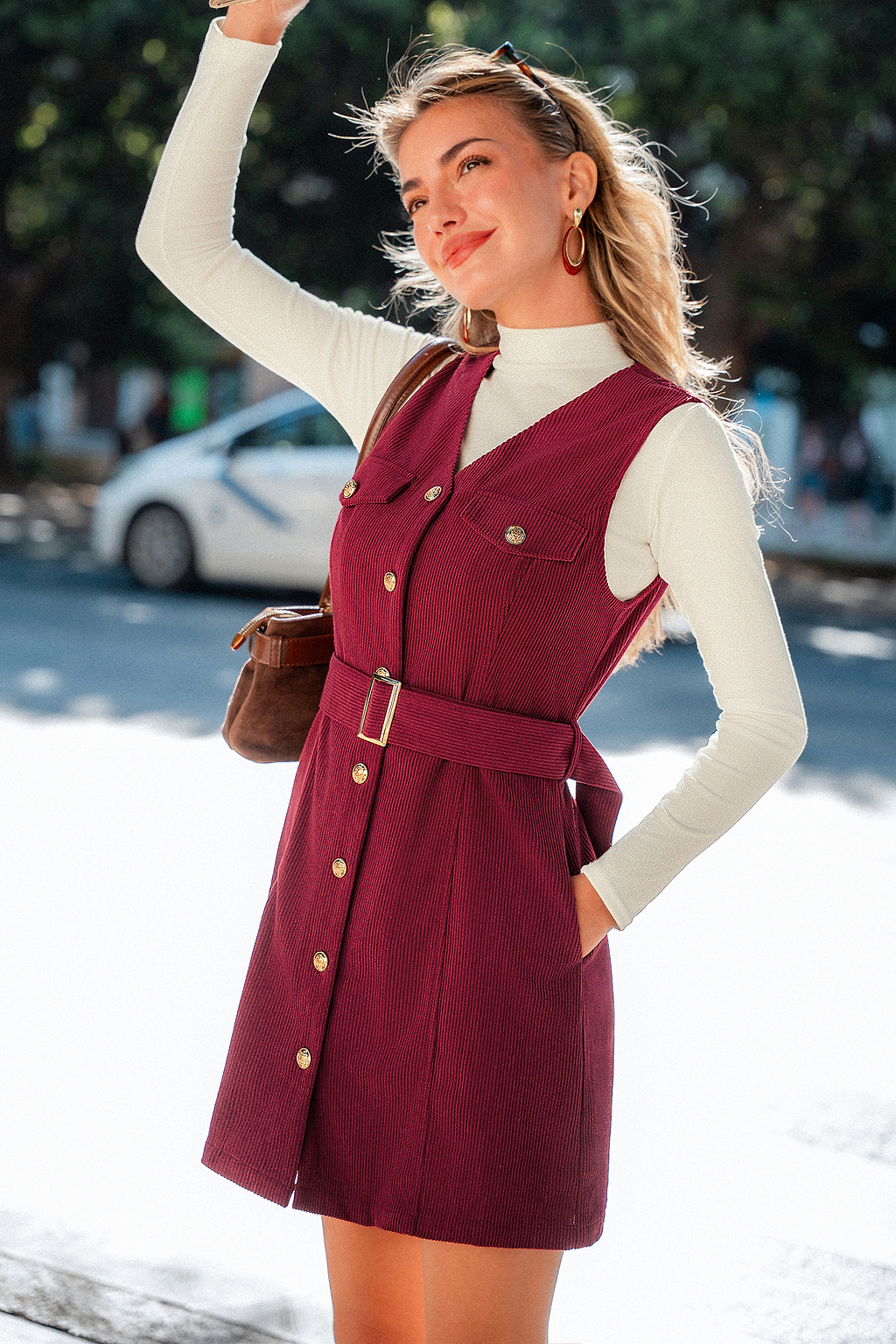 In the City Red Mini Dress