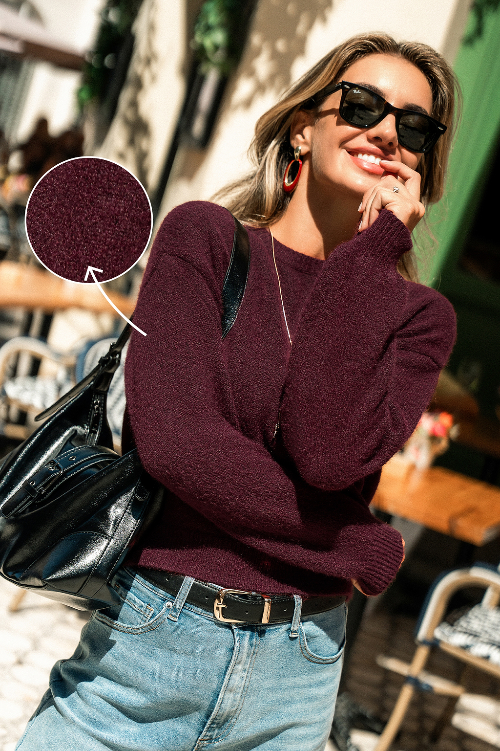Fire Away Red Sweater