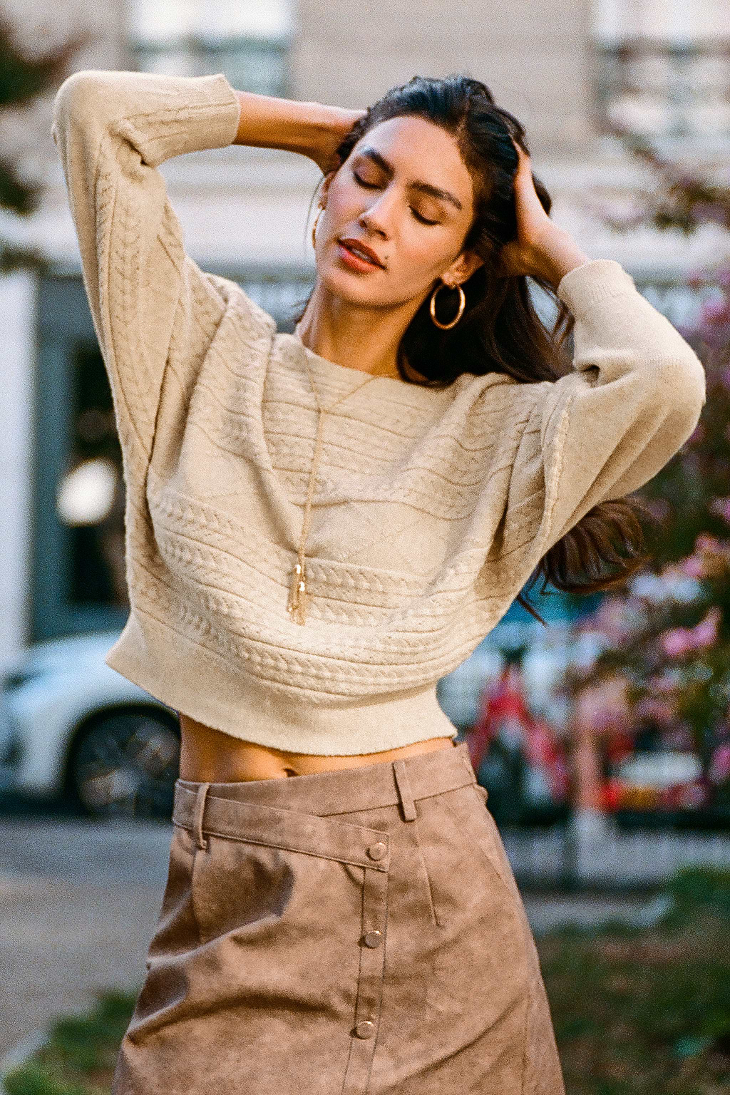 No Big Deal Khaki Sweater
