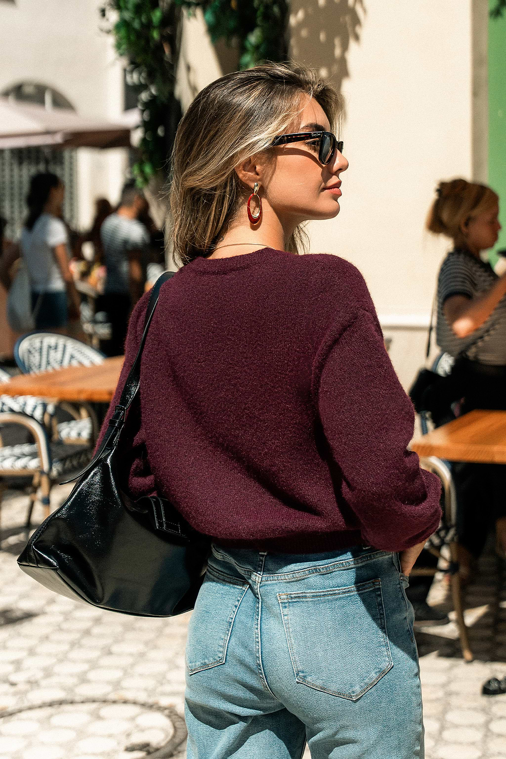 Fire Away Red Sweater