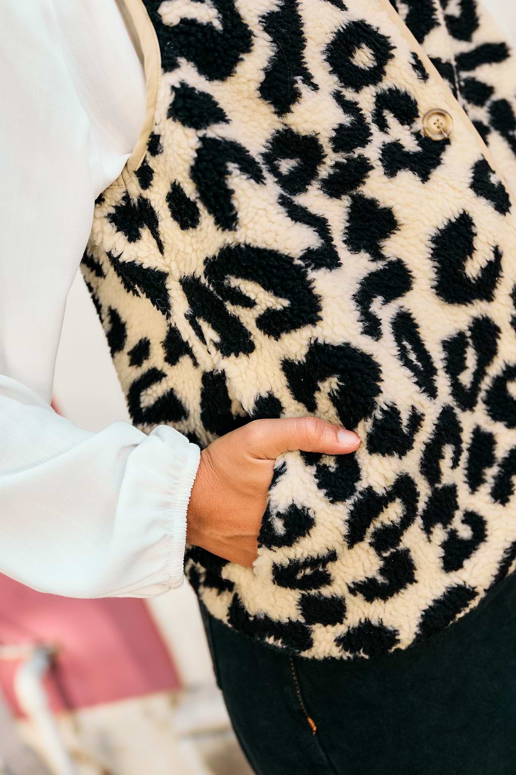 Bold Move Leopard Vest