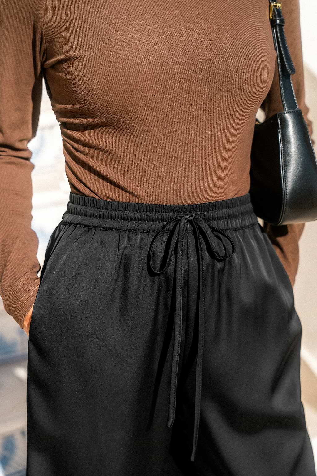 Going With It Black Pants