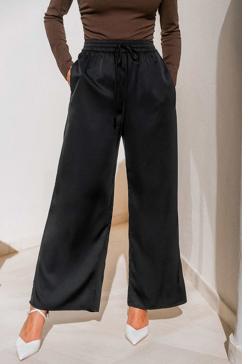 Going With It Black Pants
