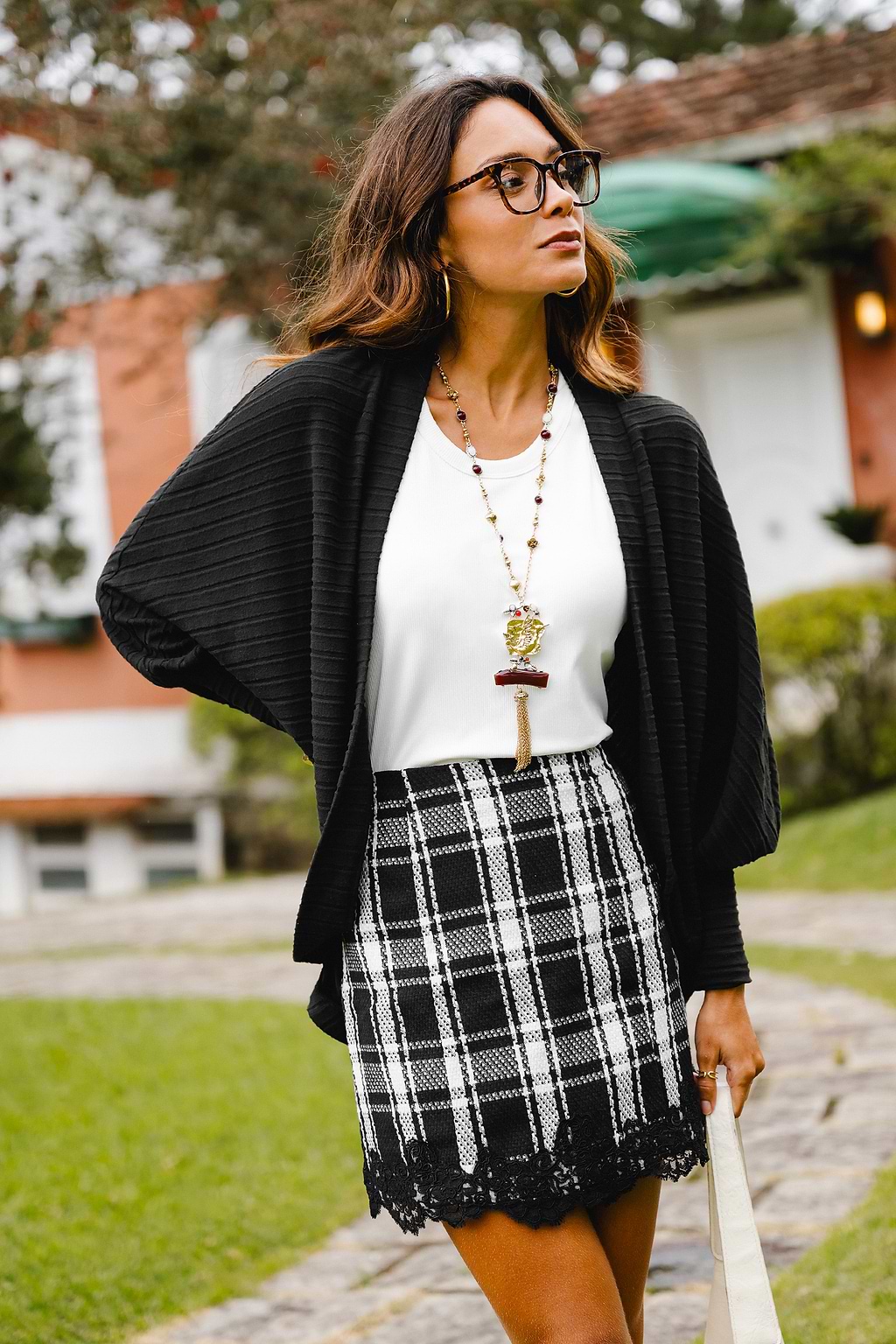 Easy Evenings Black Cardigan
