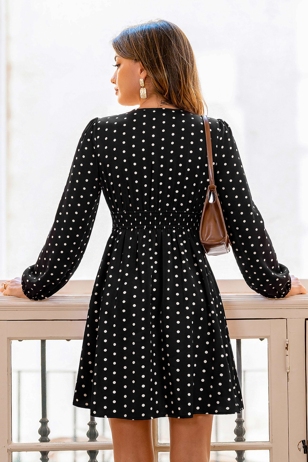 Minivestido de lunares Portofino