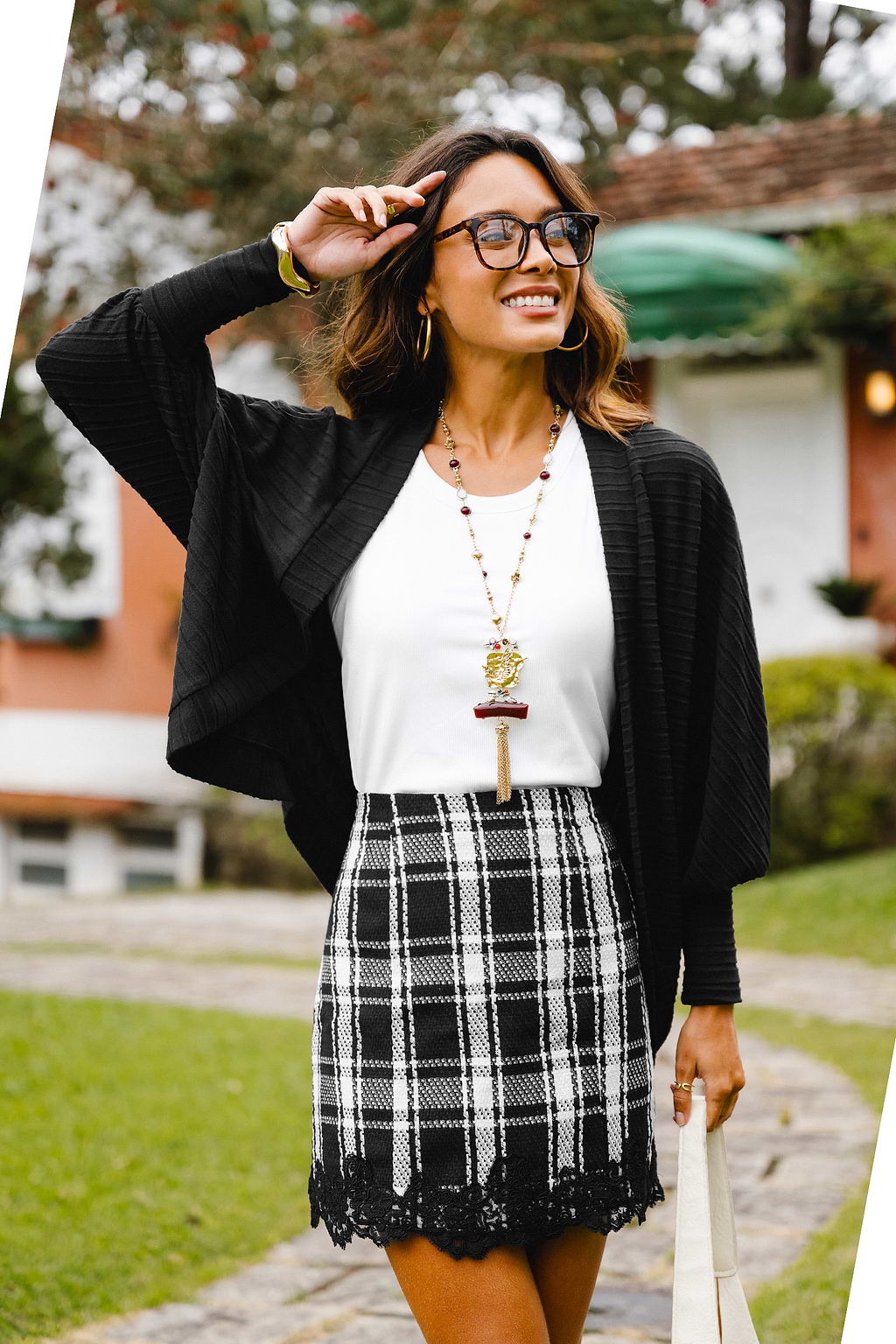 Easy Evenings Black Cardigan