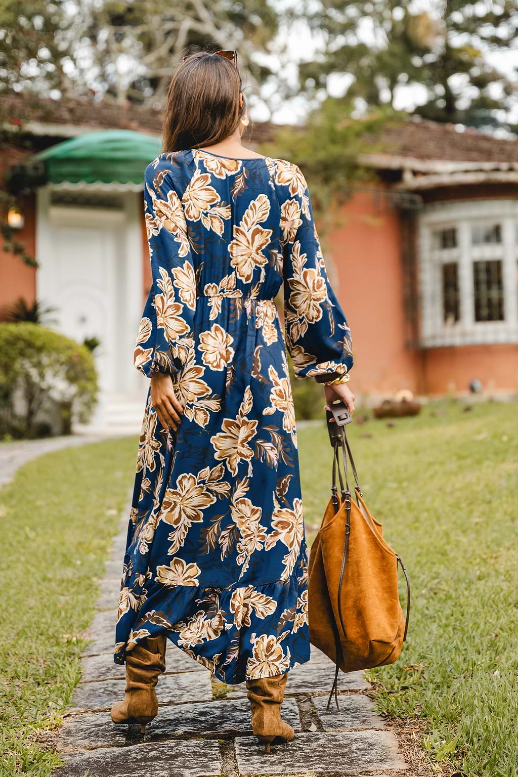 Let It Happen Floral Maxi Dress