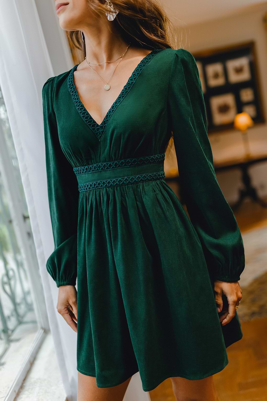 Minivestido verde de By a Thread