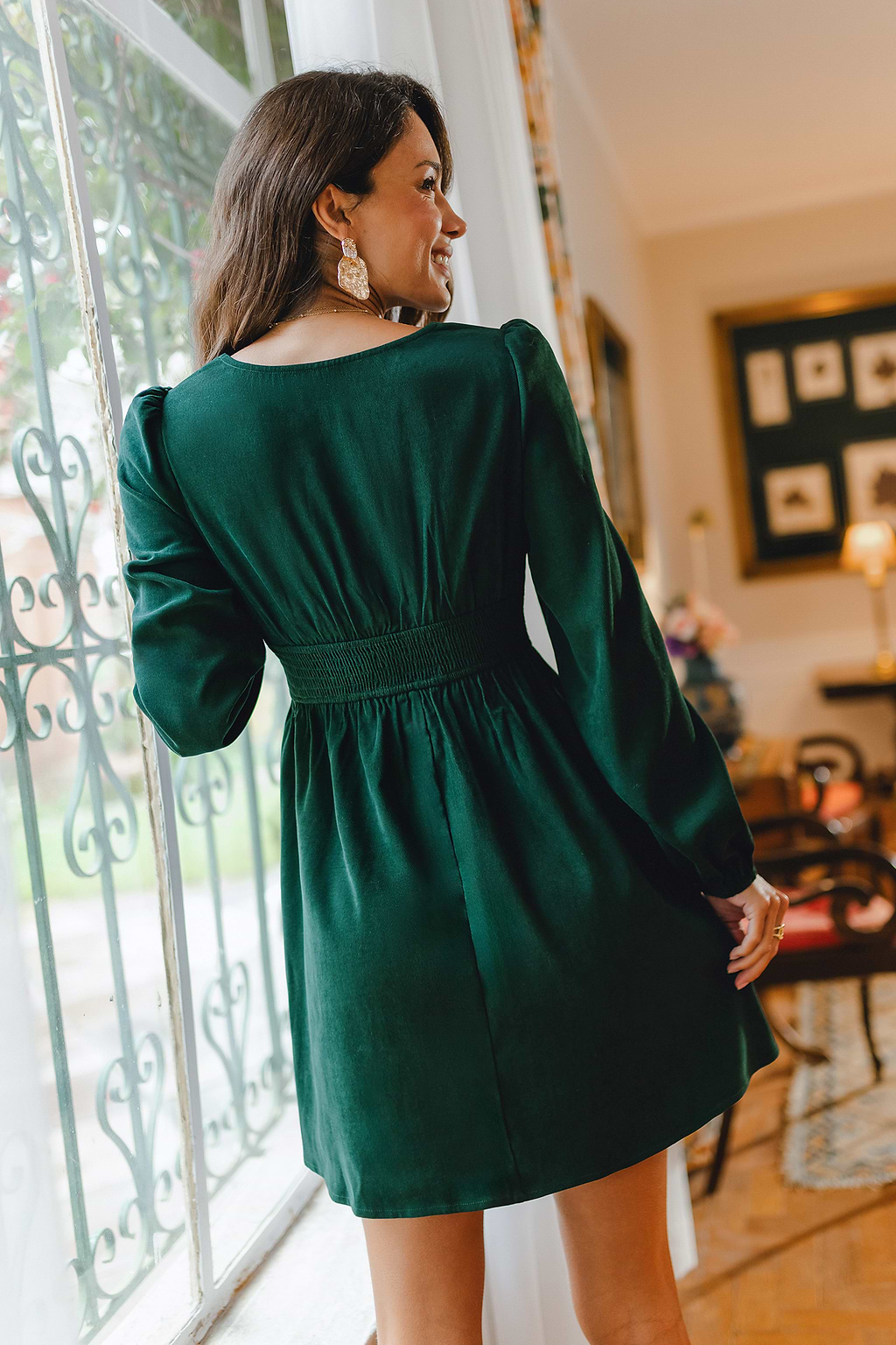 Minivestido verde de By a Thread