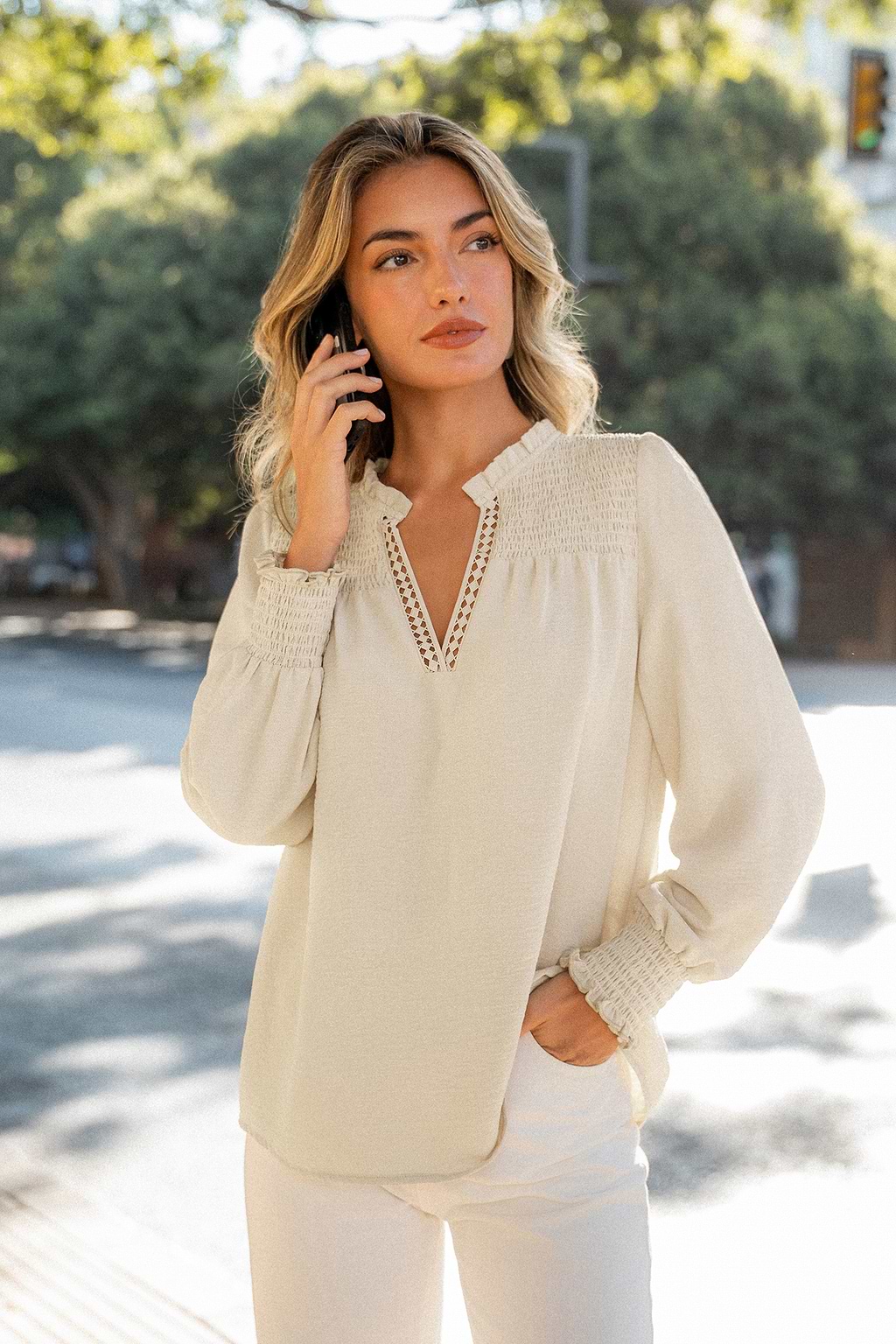 Well Said Neutral Top