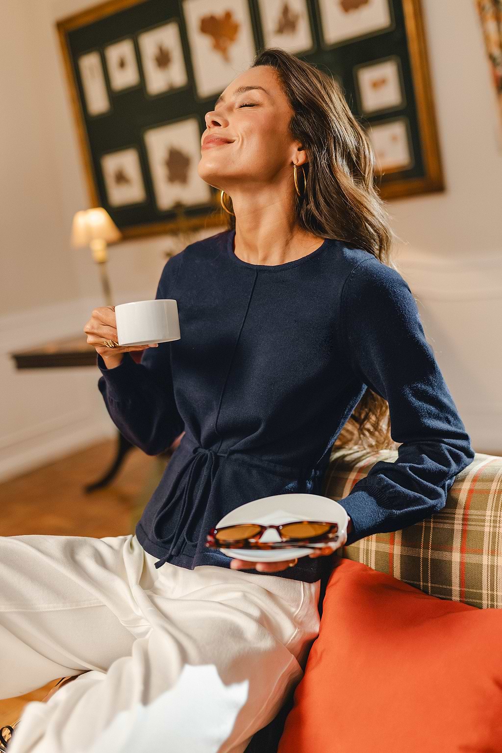 High Concept Blue Sweater