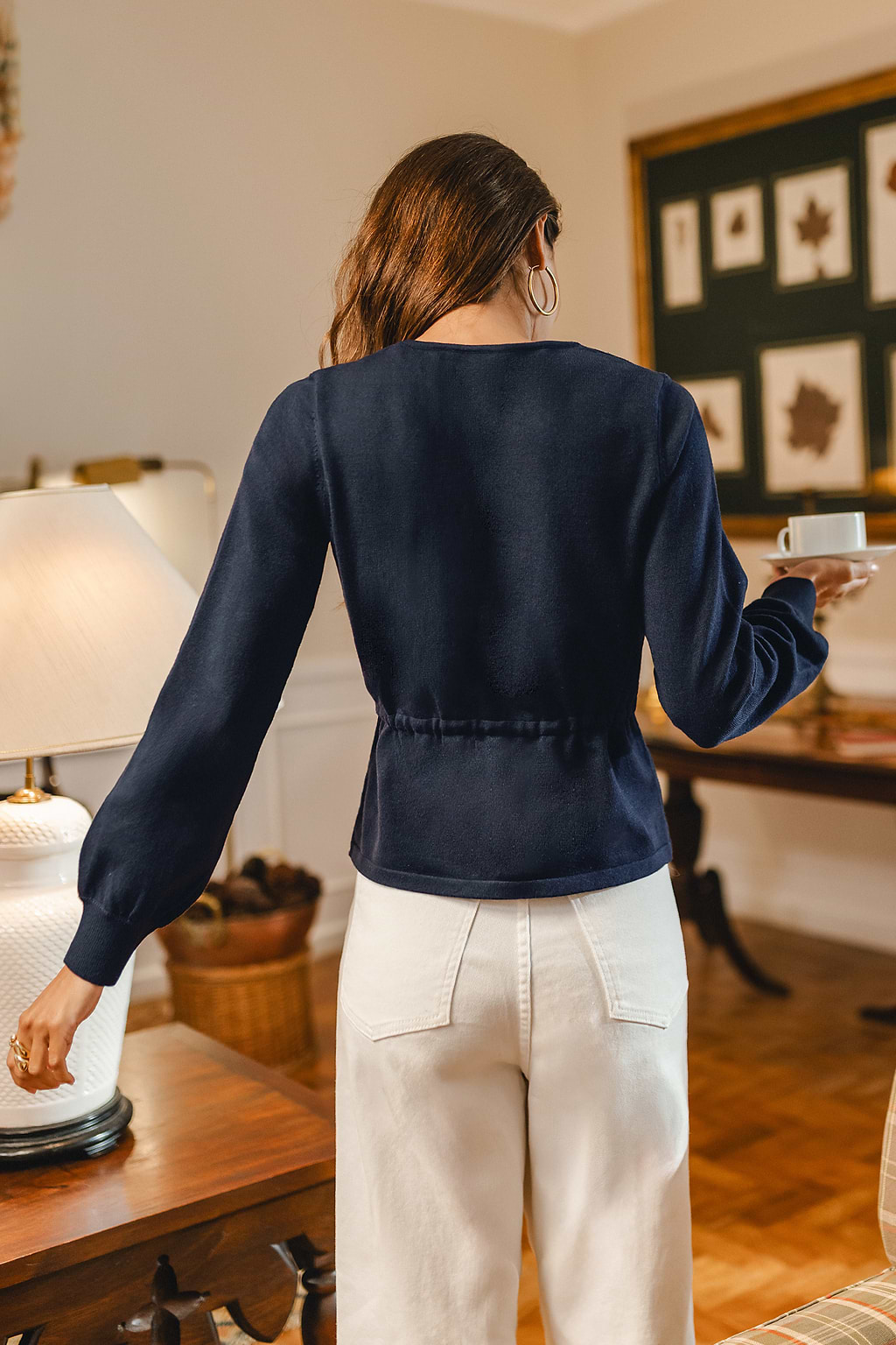 High Concept Blue Sweater