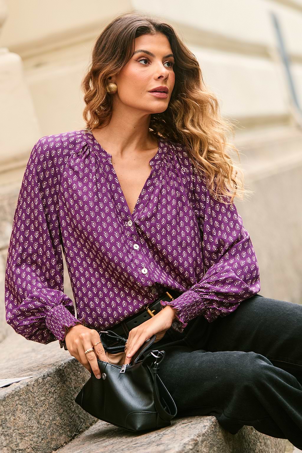 Out of the Ordinary Floral Blouse