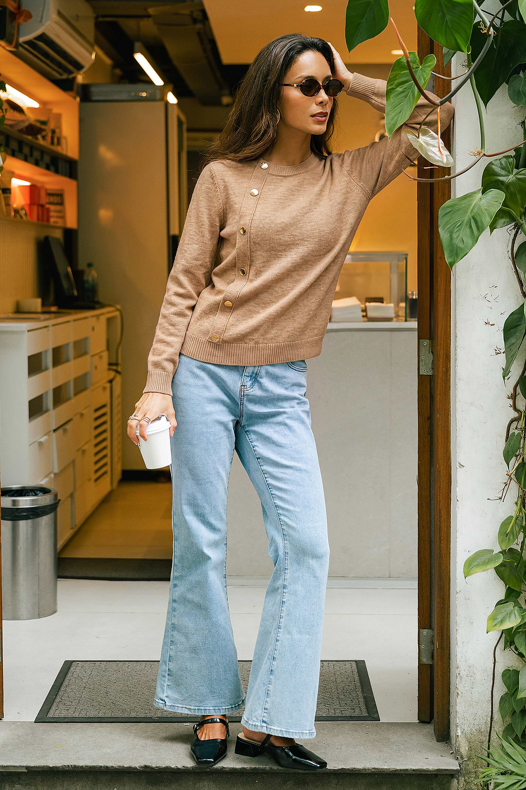 Modern Classic Camel Sweater